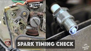 RD350  Spark Timing Check
