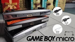 Game Boy Micro: Overview - An in Depth Look at my GBM, Lightning, and USB Type-C Link Adapters!!!