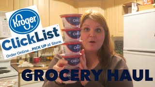 CLICK LIST FRED MEYER GROCERY HAUL
