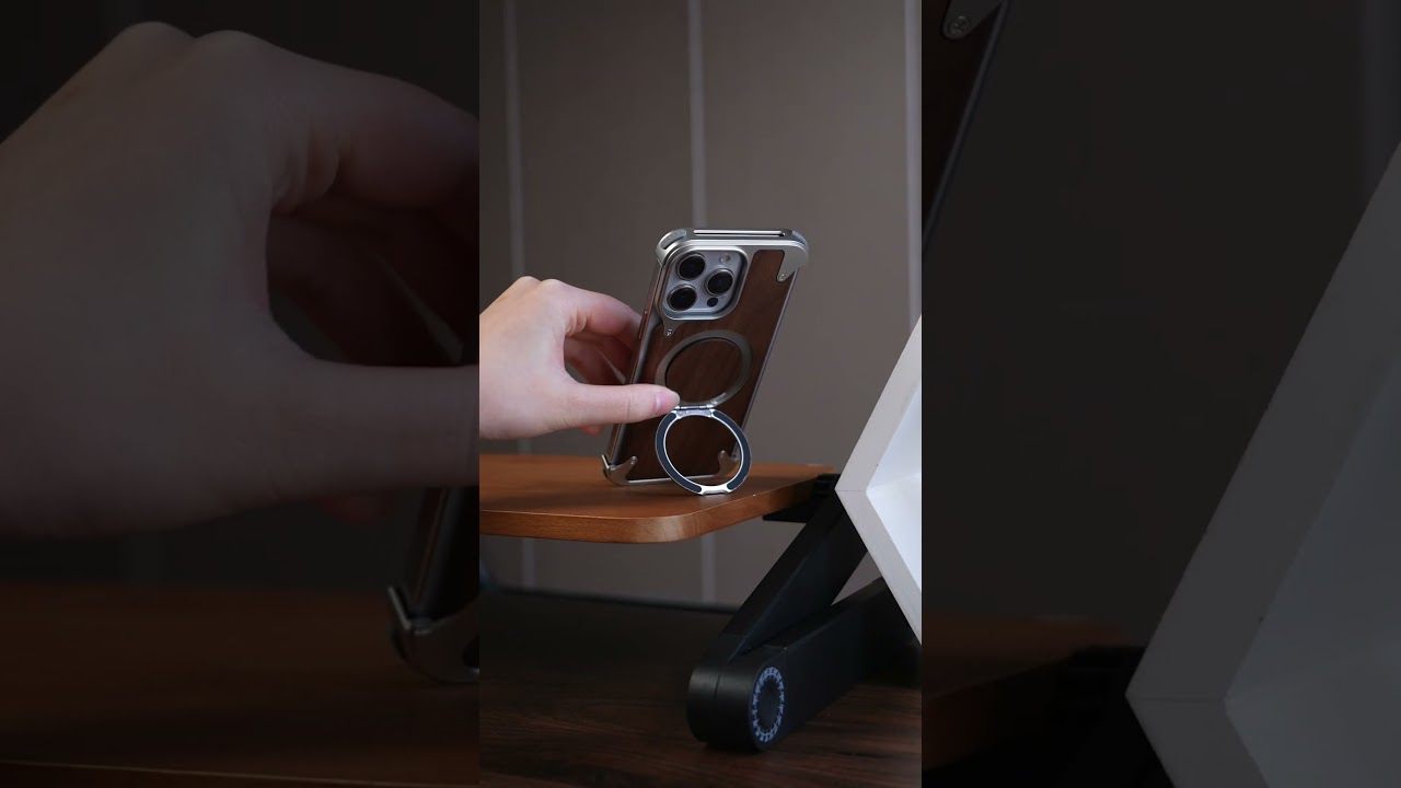 Minimalist Wood Pattern Phone Cases Without Frames