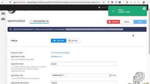 هاست نود جی اس