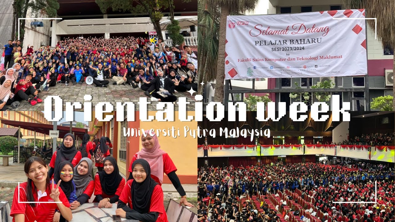 upm orientation week | college move in, degree life, new friends, upm vlog #1 *˚✦