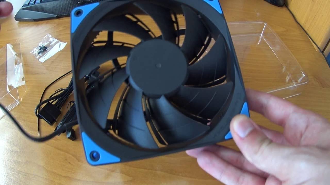 Unboxing Deepcool (Gamer Storm) TF120 Blue LED 12cm fan