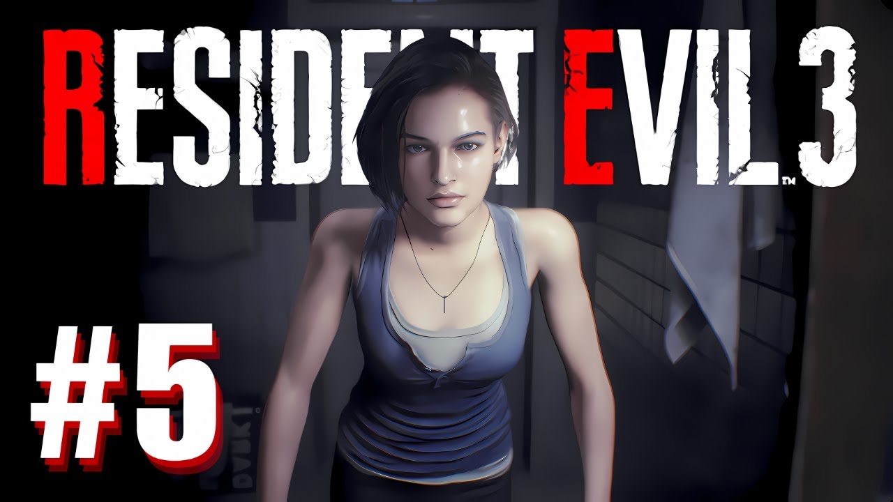 Resident Evil 3 Remake Gameplay Walkthrough Part 5 (No Commentary) | BlueBatman Gamer