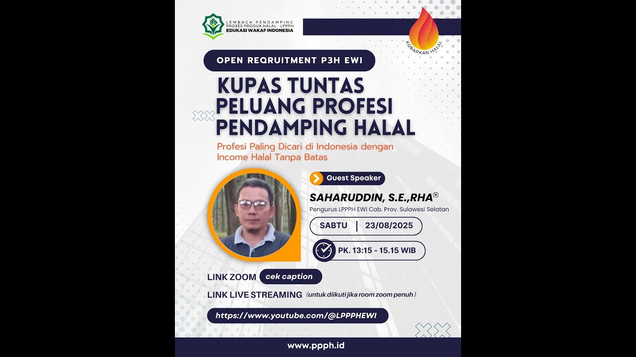 KUPAS TUNTAS PELUANG PROFESI PPPH EWI