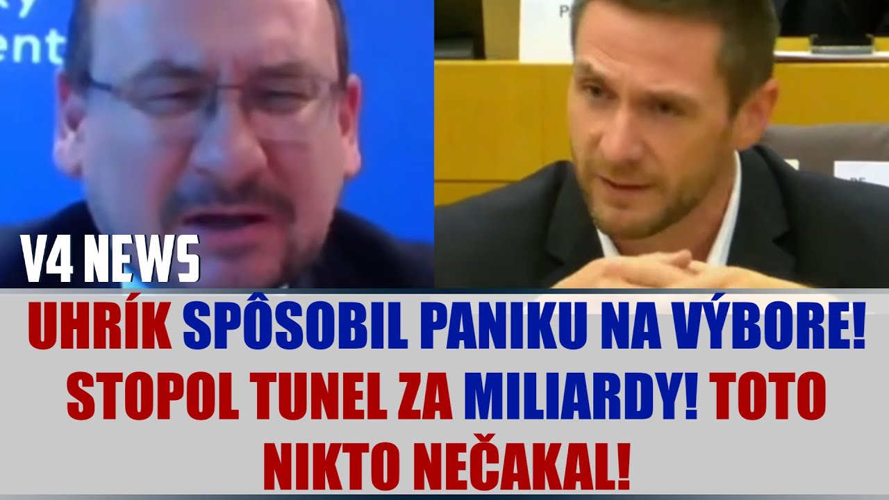 SENZÁCIA! UHRÍK PREKAZIL MEGATUNEL - splnomocnenec ostal totálne bez slov!