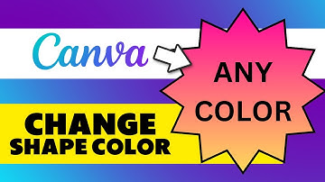 How to Change Shape Color in Canva