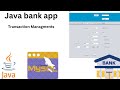 Bank Application Project Section :16 Bank Application Project - Transaction Section B