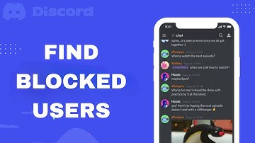 How To Find Blocked Users On Discord App