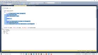 Based on employee id section find organization hierarchy