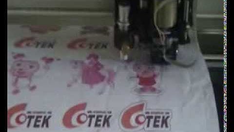 Cutting plotter with Servo motor and Full auto-scan contour cutting function