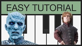 Game of Thrones Theme | EASY Piano Tutorial | Melodica | Slow