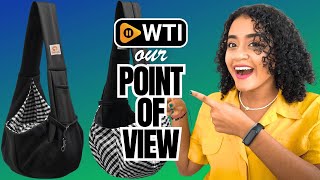 Tomkas Small Dog Sling Carrier Pov Would You Buy It?