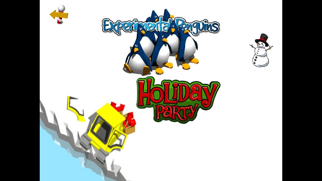 Club Penguin Atake Holiday Party 2024 Experimental Penguins