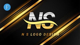 N S Professional Logo Design Tutorial Pixellab Logo Design Tutorial Editz 009