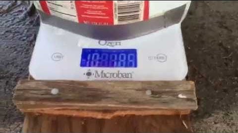 Hydrostatic Paradox Experiment (disproving the paradox) with weighing scale inside container