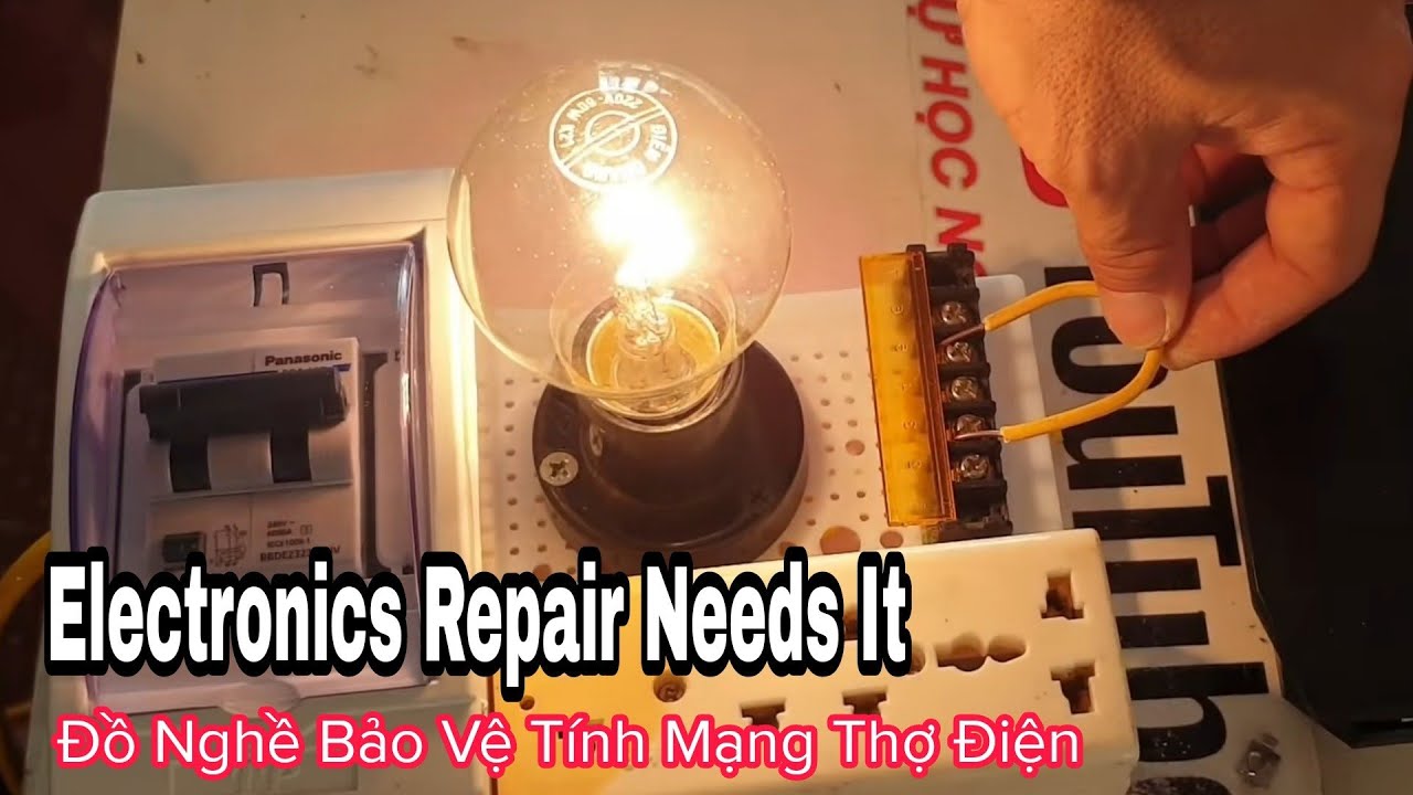 BÀi 46 - Sửa Điện Tử Bạn Không Thể Không Chế Cái Này Dùng Suốt Đời #thnln #inventor1978