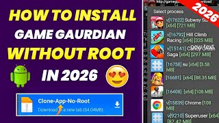 How To Install And Use Game Guardian No Root | Install Game Gaurdian In Any Android 2026