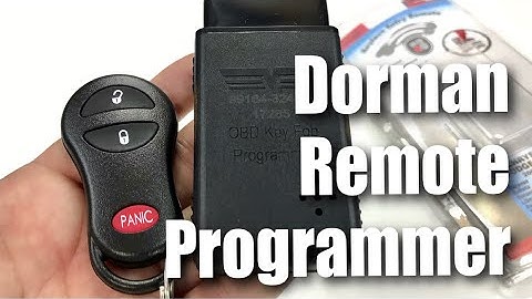 The Dorman Plymouth Keyless Entry Remote Programming Set Did NOT work