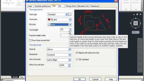 14 Dimensions and Annotations   02 Dimension Panel