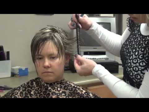 short haircuts for older ladies with thick hair How to Cut an Asymmetrical Hairstyle Girls Hairstyles