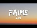 Faime - Lost (Lyrics)