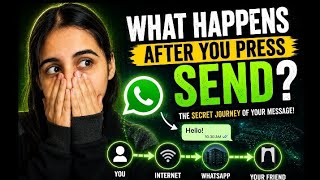 Details What Really Happens After You Press Send on WhatsApp #WhatsApp#TechExplained#Tech#HowItWorks#AI Guide