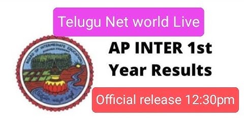 AP Inter 1st And 2nd Year 2022 Results Release Soon|Live|