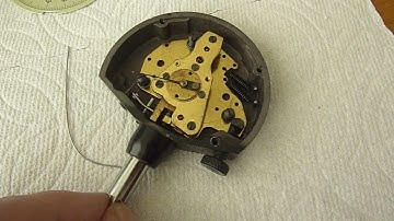 Checking the spindle of old Mahr Millimess 1003