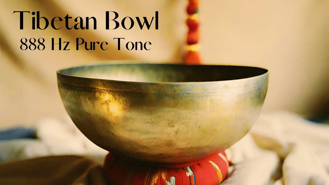 Singing Bowl Sound at 888Hz: Frequency of Abundance and Prosperity