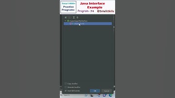 Program 74 | Java Interface Example #Shorts #java #coding #programming