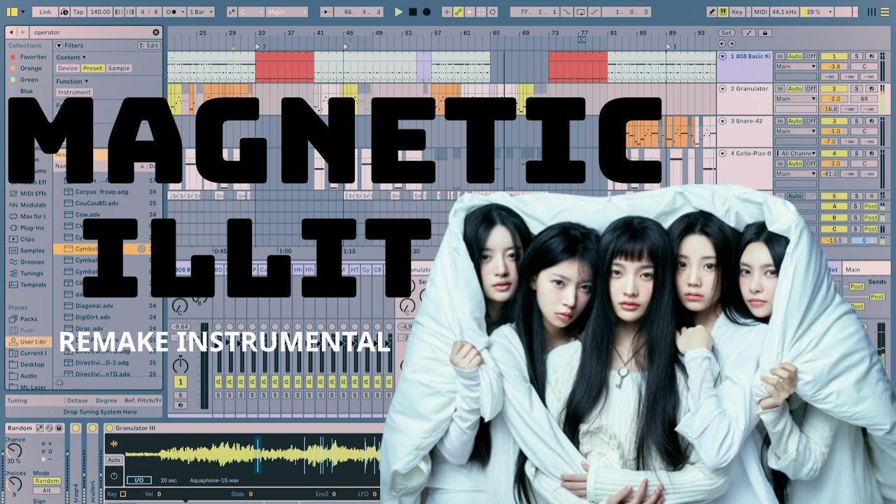 ILLIT (아일릿) - ‘Magnetic’ | Ableton Live Remake