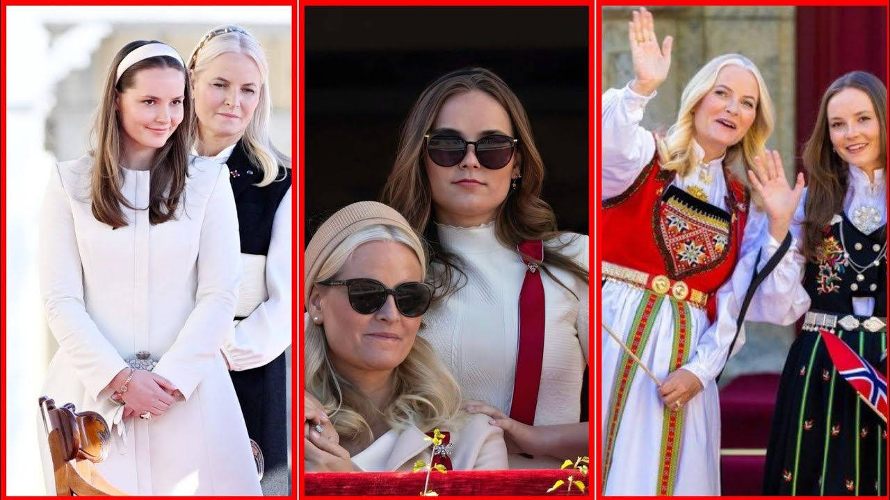 💜💛💙Принцесса Метте-Марит и Ингрид Александра в одном и том же платье