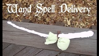 LARP spell packets thrown with wand!
