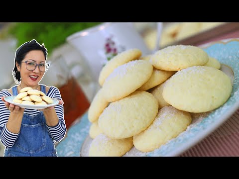 Bolachinha de nata receita incrível derrete na boca. 