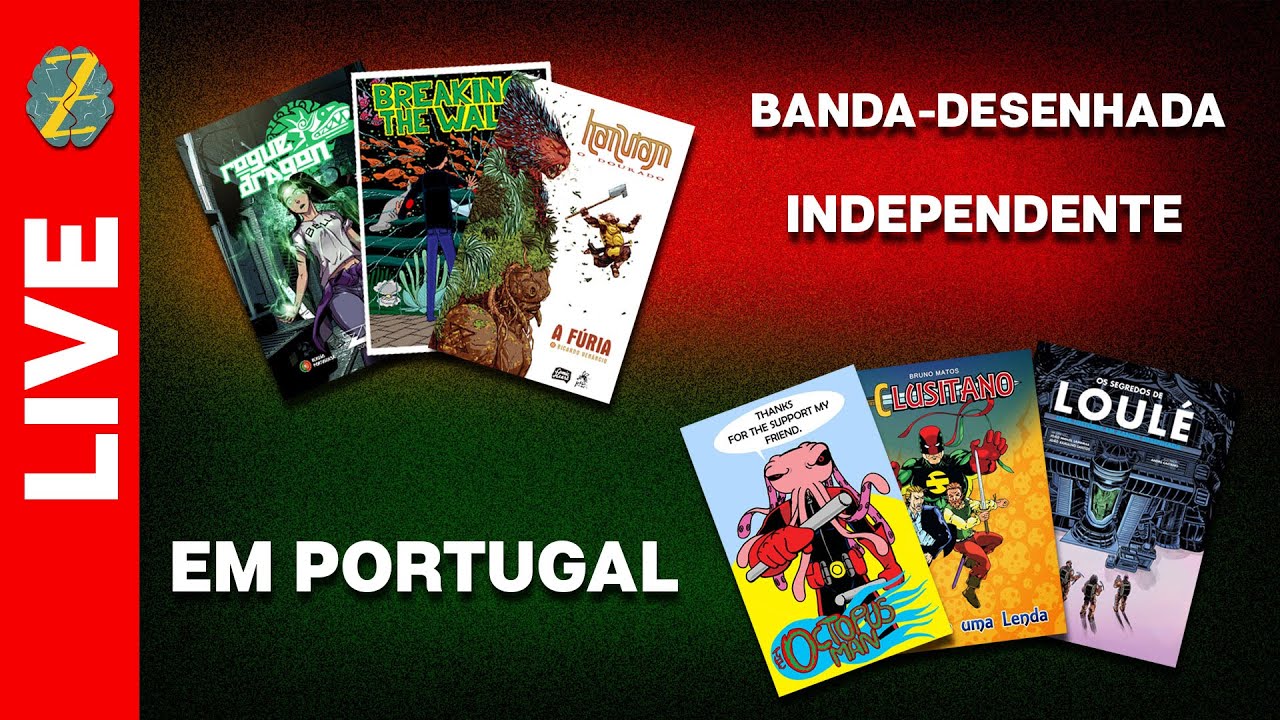 BANDA DESENHADA PORTUGUESA | LIVE | ZOMBI TV