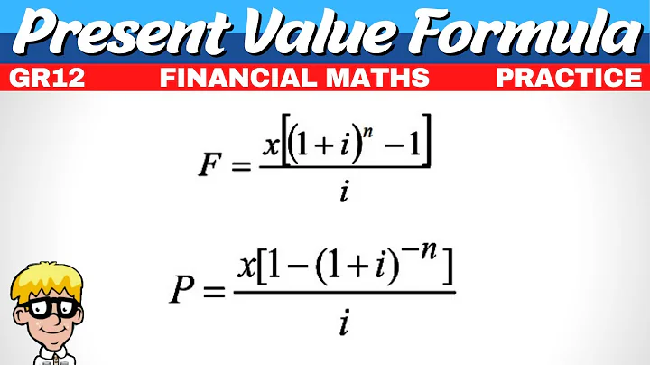 Future and Present Value Examples | Grade 12 Financial Maths