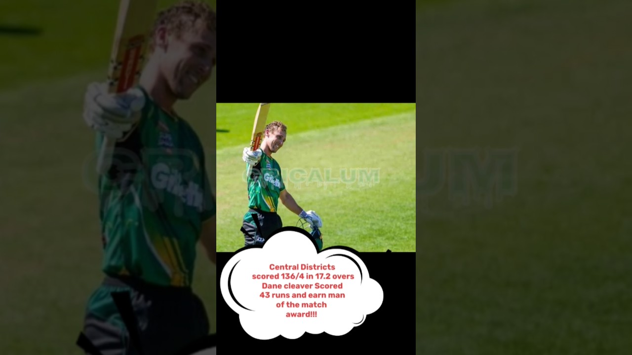 Supersmash t20 Final match Central Districts vs Canterbury|Central Districts won