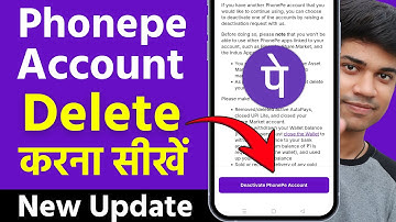 phonepe account delete kaise kare | how to delete phonepe account | phonepe account delete
