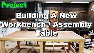 Welcome back to another installment of The Workbench . In this episode I talk about the workbench / assembly table I built for the 