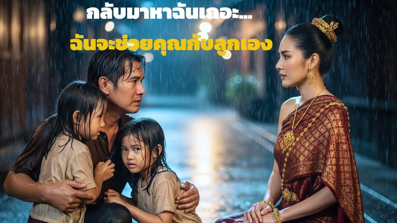 พ่อกับลูกขอทานหนาวสั่น – มหาเศรษฐีนีทำบางอย่างจนพวกเขาร้องไห้กลางถนน!