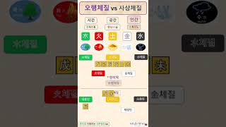 오행체질 vs 사상체질 / 원리로 이해하는 사주명리 08 / 사주명리 / 사주공부 / 사주기초 / 사주명리기초 / 사주공부기초 / 사주명리학 초급 / #사주명리학강의