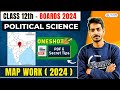 Class 12 Political Science Map Work | Map Based Questions Class 12 Political Science | Boards 2023