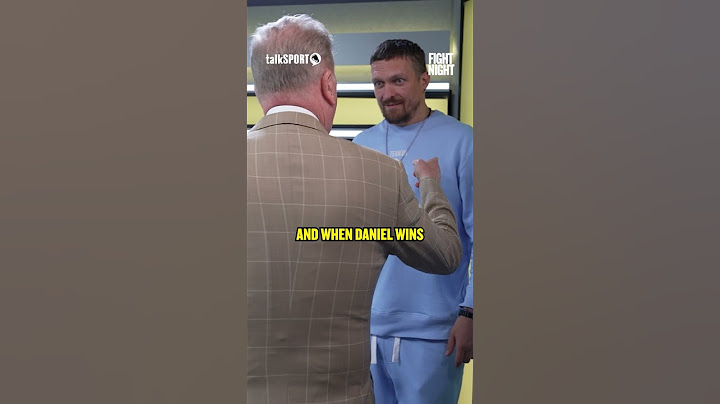 Oleksandr Usyk Terrorises Frank Warren For A New Car In Hilarious Exchange At talkSPORT