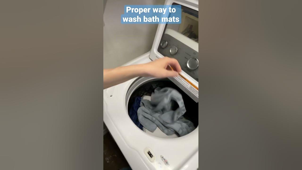 Can You Put Bathroom Mats in the Washer?