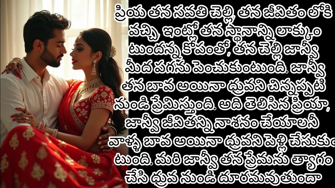 తన సవతి చెల్లలి మీద కోపంతో, ప్రియ జాన్వీ ప్రేమించిన ధ్రువని పెళ్లి చేసుకొంది. పార్ట్ 1
