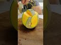 🍈🔪 Precise Decorative Melon Peeling and Carving Technique