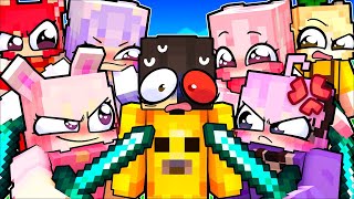 Etho VS 10 FANGIRLS in Minecraft!