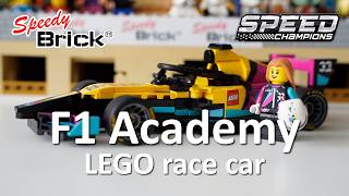 Build and review of Lego Speed Champions F1 Academy Lego Race Car set #77258