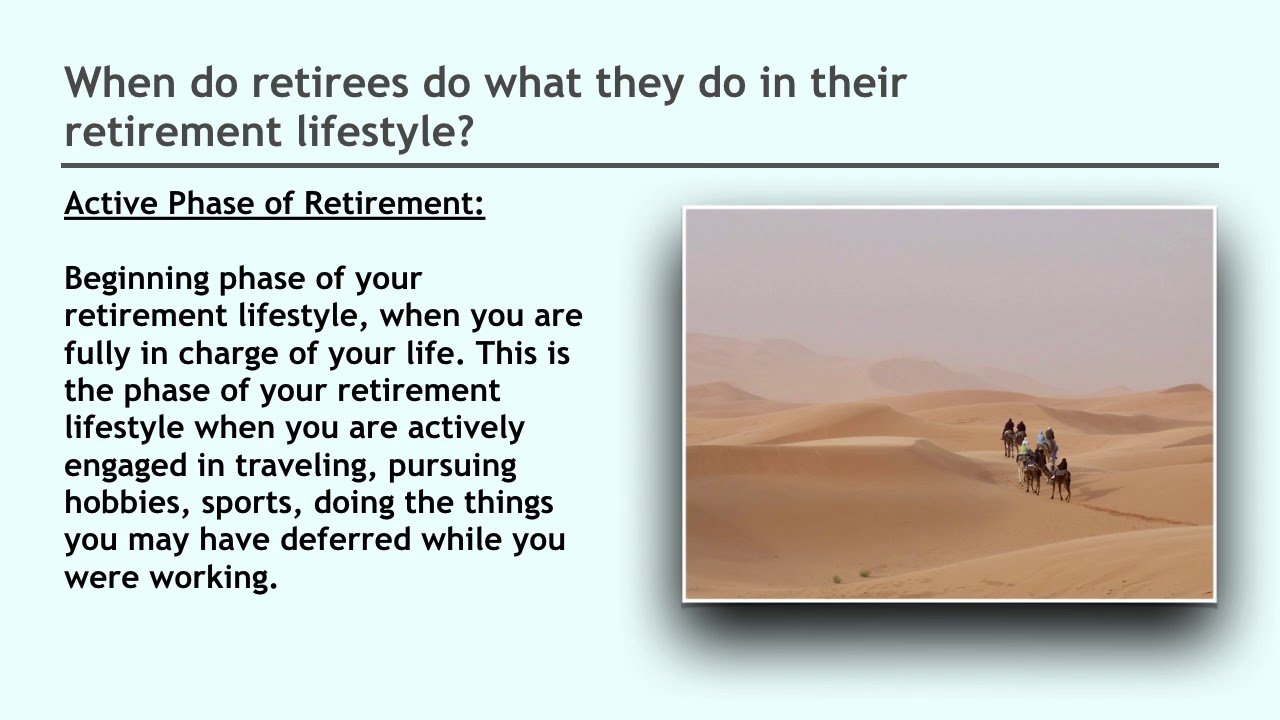 8 When Retirees Do What They Do In Retirement YouTube